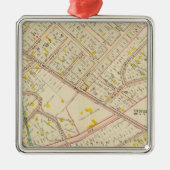 White Plains wards 2-3, New York Metalen Ornament (Voorkant)
