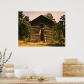 White Plains Woman, jaren '40 Poster (Keuken)