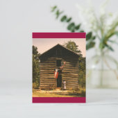 White Plains Woman, jaren veertig Briefkaart (Staand voorkant)