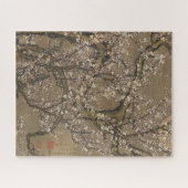White Plum Blossom en Moon van Ito Jakuchu Legpuzzel (Horizontaal)