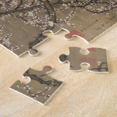 White Plum Blossom en Moon van Ito Jakuchu Legpuzzel (Zijkant)