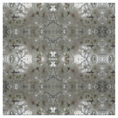 White Plum Flower Fabric Stof (Swatch)