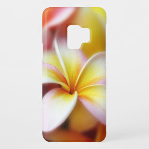 White Plumeria Frangipani Hawaii Flower Hawaiian Case-Mate Samsung Galaxy S9 Hoesje