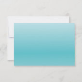 White Plumeria Tropical Wedding Save the Date (Achterkant)