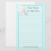 White podle Stationery Briefpapier (Voorkant / Achterkant)