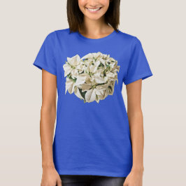 White Poinsettias T-shirt