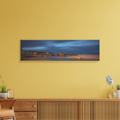 White Point Beach bij schemering gewikkeld canvas Afdruk (Insitu (Woonkamer))