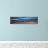 White Point Beach bij schemering gewikkeld canvas Afdruk (Insitu (Houten vloer))