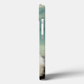 White Polar Beer Hunter op rock Case-Mate iPhone Case (Achterkant / Links)