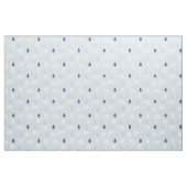 White Polar Beren Snowflakes Light Blue Stof (Fat Quarter)