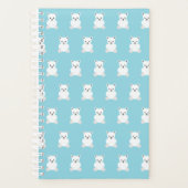 White Polar Teddy Bear Planner (Voorkant)