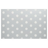 White Polka Dot Gray Stof (Fat Quarter)