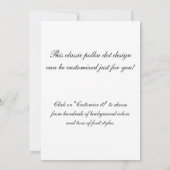 White Polka Dot Pattern (Achterkant)