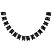 White Polka Dots, Dotted Pattern Vlaggetjes (Alle)