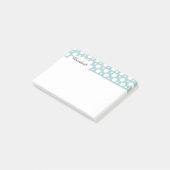 White Polka Dots Post-it® Notes (Schuin)