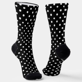 White Polka Dots Sokken