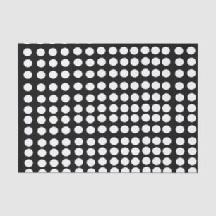 White Polka Dots Tissue Paper Tissuepapier