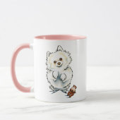 White Pomeranian Mok (Links)