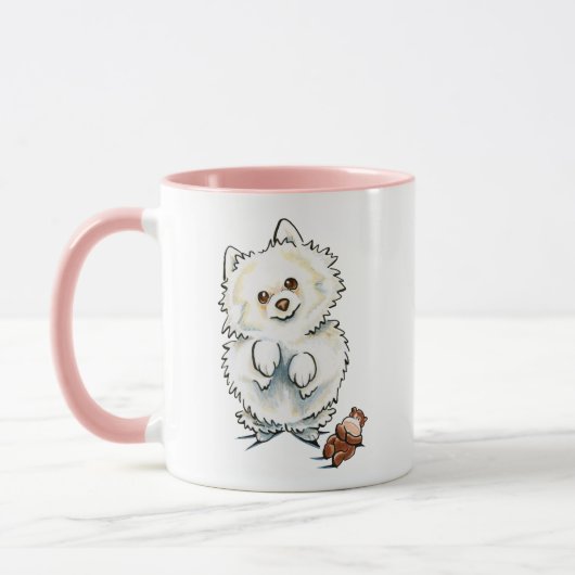 White Pomeranian Mok (Links)