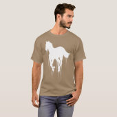 White Pony Drip family T-shirt (Voorkant volledig)