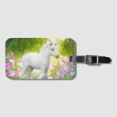 White Pony Unicorn Bagagelabel (Voorkant (horizontaal))