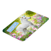 White Pony Unicorn Magneet (Linkerzijde)