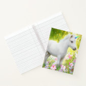 White Pony Unicorn Notitieboek (Binnen)