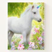 White Pony Unicorn Notitieboek (Achterkant)