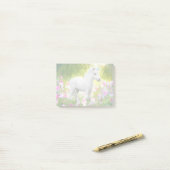 White Pony Unicorn Post-it® Notes (Op bureau)