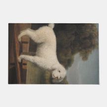White Poodle in a Punt (door George Stubbs)