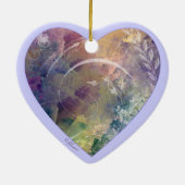 White Poodle in Basket Ornament (Achterkant)