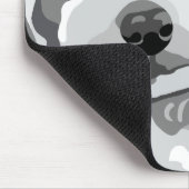 White Poodle Muismat (Hoek)