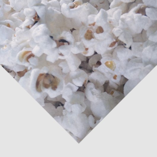 White Popcorn patroon Tissuepapier (Detail)