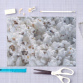 White Popcorn patroon Tissuepapier (Craft)