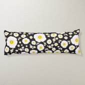 White Poppies Body Pillow Lichaamskussen (Achterkant)