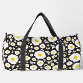 White Poppies Large Duffel Bag Plunjezak (Voorkant)