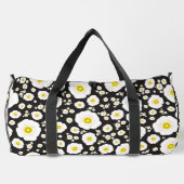 White Poppies Large Duffel Bag Plunjezak (Achterkant)