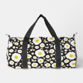 White Poppies Small Duffel Bag Plunjezak (Voorkant)