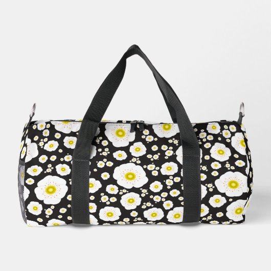 White Poppies Small Duffel Bag Plunjezak (Achterkant)