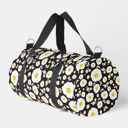 White Poppies Small Duffel Bag Plunjezak (Linkerhoek)