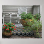 White Porch Poster (Voorkant)