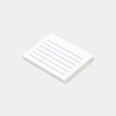 White Post-it® notes 4 x 3 inch (Schuin)