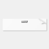 White Privilege Bumpersticker (Voorkant)