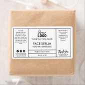 White Professional Face Serum Labels (Insitu)