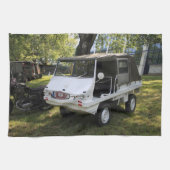 White Puch Haflinger Theedoek (Horizontaal)