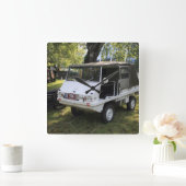 White Puch Haflinger Vierkante Klok (Huis)