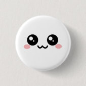 White Puff Face Button 2 (Voorkant)