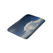 White Puffy Cloud Badmat (Gekanteld)