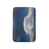 White Puffy Cloud Badmat (Voorkant Verticaal)