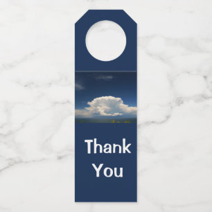 White Puffy Cloud Flessenhanger